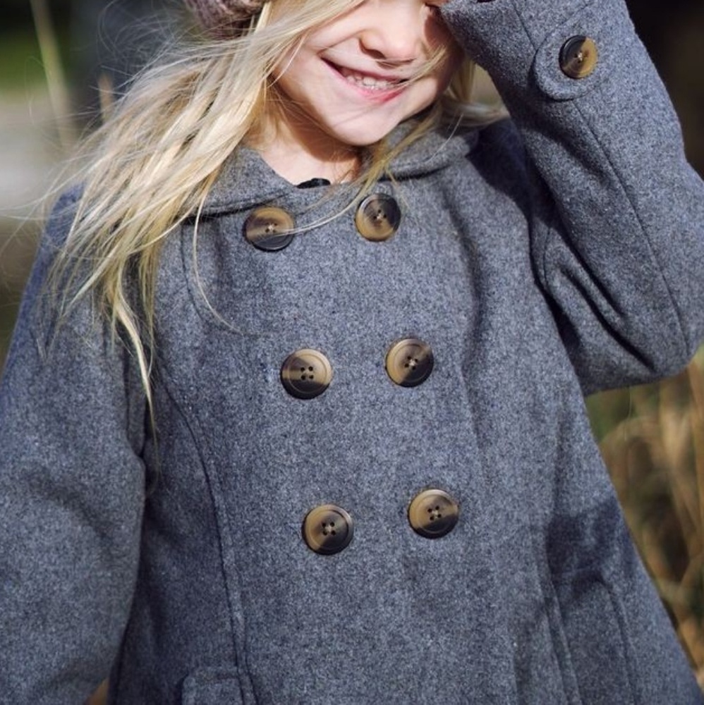 Girls Pea Coat